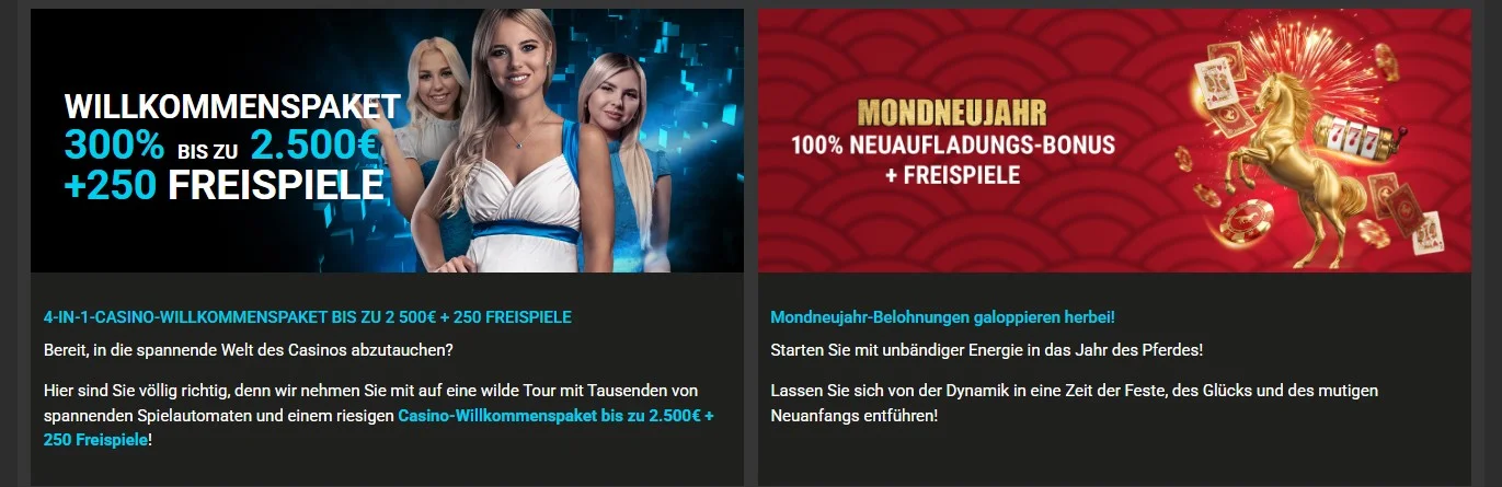 Silverplay Casino Boni und Aktionen